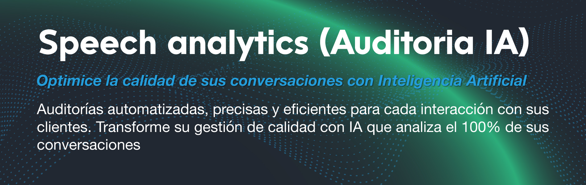 Speech Analytics con IA — HaddaCloud